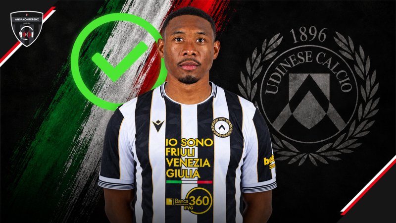 Alaba zu Udinese: Der Klappstuhl ist gelandet!