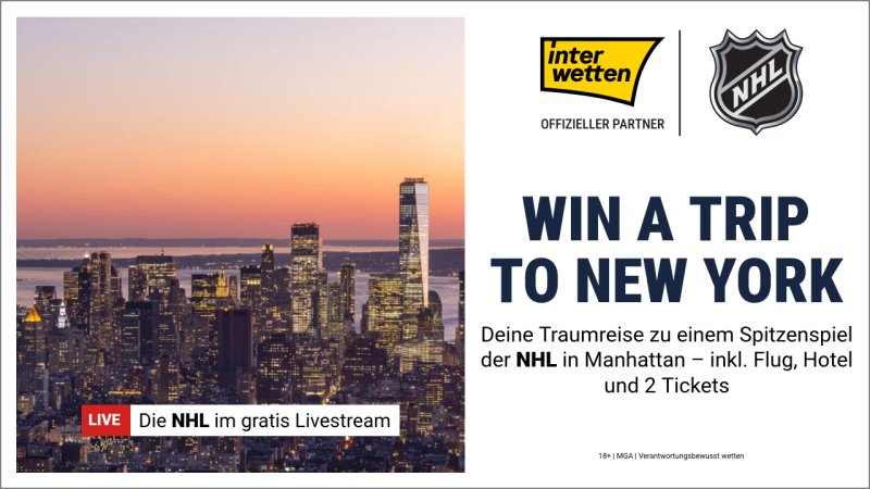 NHL in New York live: Ein Eishockey-Erlebnis der Extraklasse