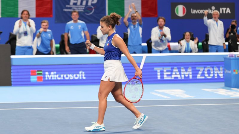 Titel-Hattrick möglich! Italien im BJK-Cup-Halbfinale
