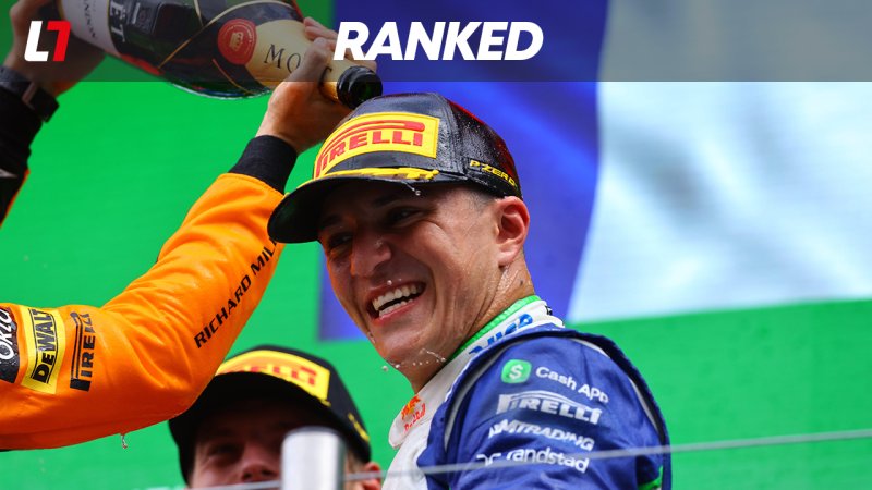 Die jüngsten Fahrer auf einem F1-Podium
