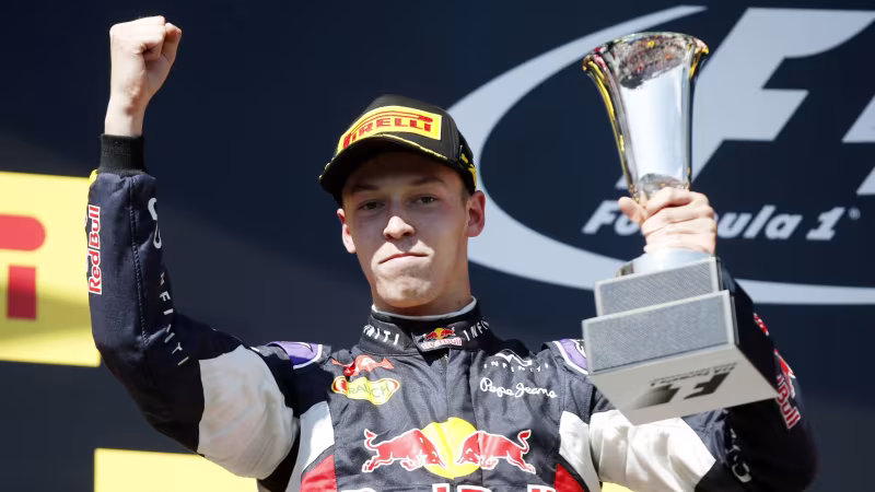 Die jüngsten Fahrer auf einem F1-Podium