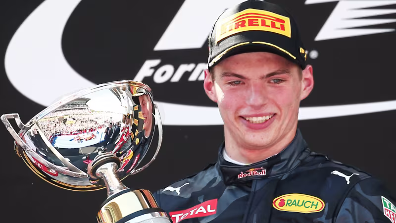 Die jüngsten Fahrer auf einem F1-Podium