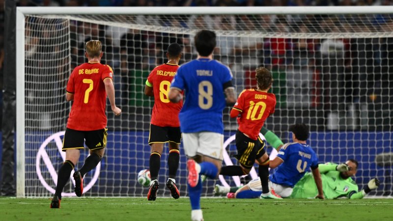 Belgien bezwingt eine ungefährliche Squadra Azzurra