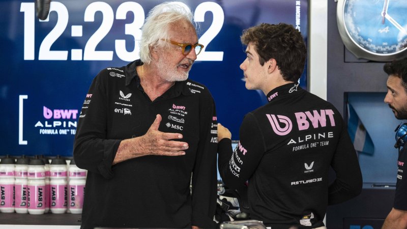 Nach Crash in Baku: Alpine-Boss Briatore droht Colapinto