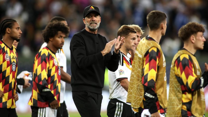 Klopp nach Deutschland-Niederlage: "Teil des Prozesses"