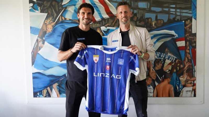 Blau-Weiß Linz verlängert mit Leistungsträger
