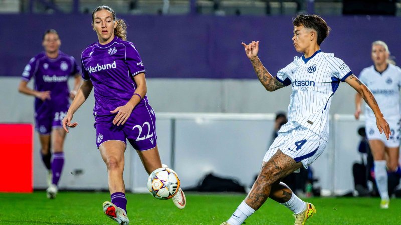 Women's Champions League LIVE: Austria Wien - Inter Mailand