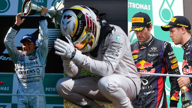 Premierensiege, Motordrama, Multi 21: Best of Malaysia seit 1999