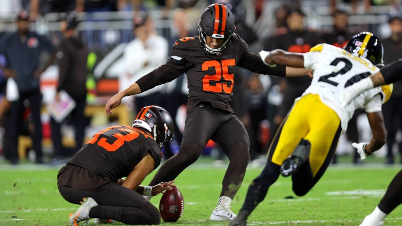 Field Goal kurz vor Ende: Browns bauen Donnerstags-Serie aus
