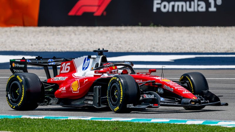 Leclerc schnappt sich in FP2 die Bestzeit