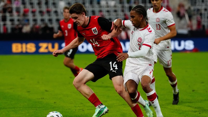 ÖFB-U21 schrammt gegen Dänemark an Sieg vorbei