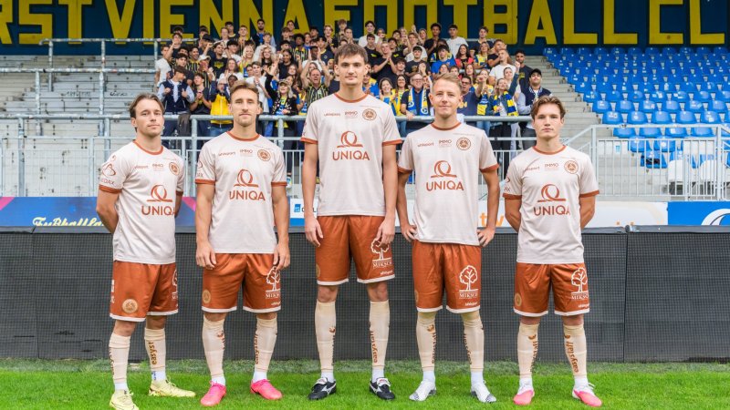 First Vienna FC präsentiert neues Auswärtstrikot