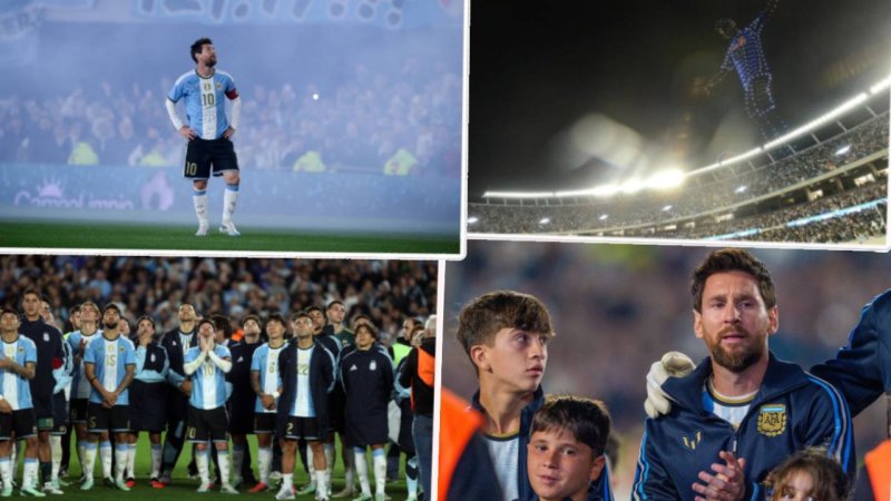 Tränen und Mega-Show: Die besten Bilder vom Messi-Abschied