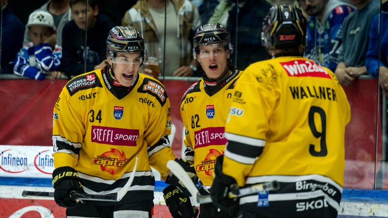 ICE heute: Konferenz mit Vienna Capitals - HC Pustertal