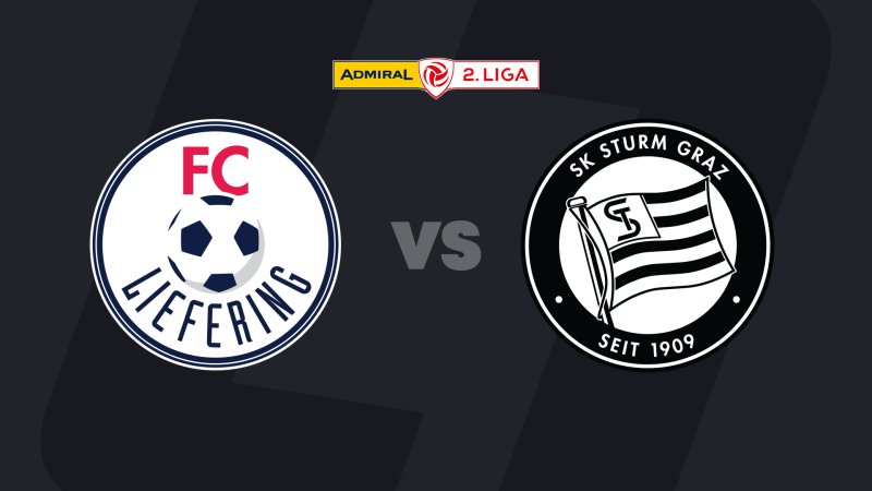2. Liga heute im LIVE-Stream: FC Liefering - Sturm Graz II