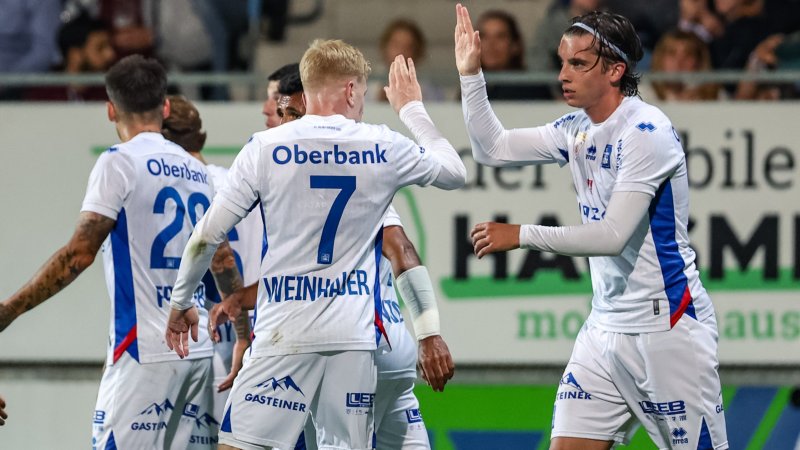 Blau-Weiß Linz entführt nur einen Punkt aus Amstetten