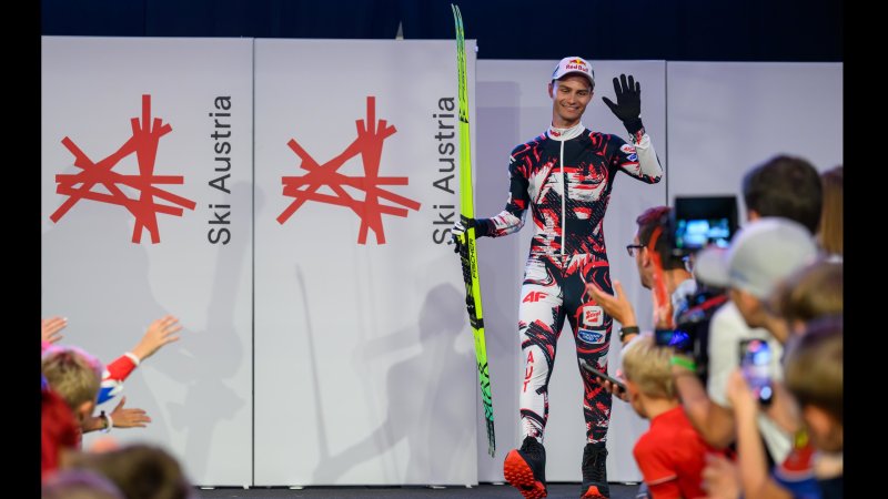 ÖSV-Stars als Models: Bilder vom neuen Look von Ski Austria