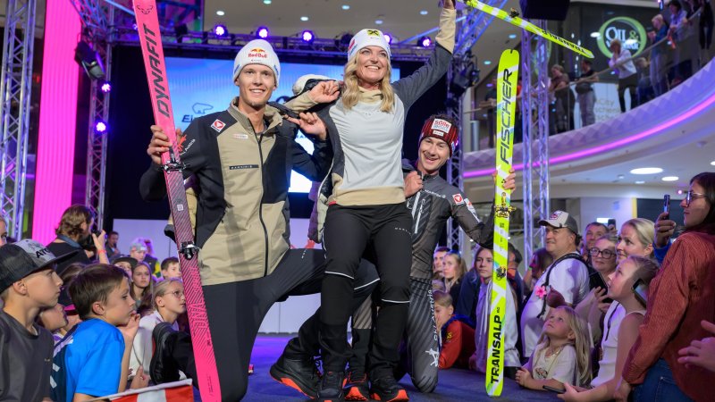 ÖSV-Stars als Models: Bilder vom neuen Look von Ski Austria