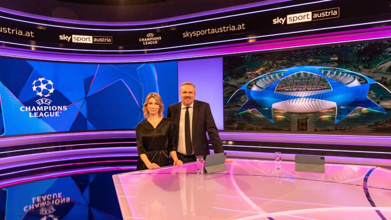 Jetzt mitbieten! Live dabei im Sky Sport Champions League Studio