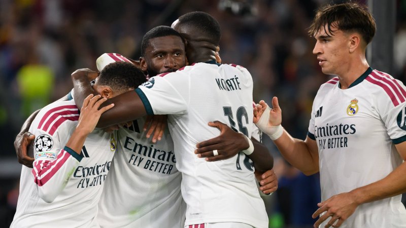Drei Tore in sieben Minuten! Real dreht Spiel gegen Roma spät