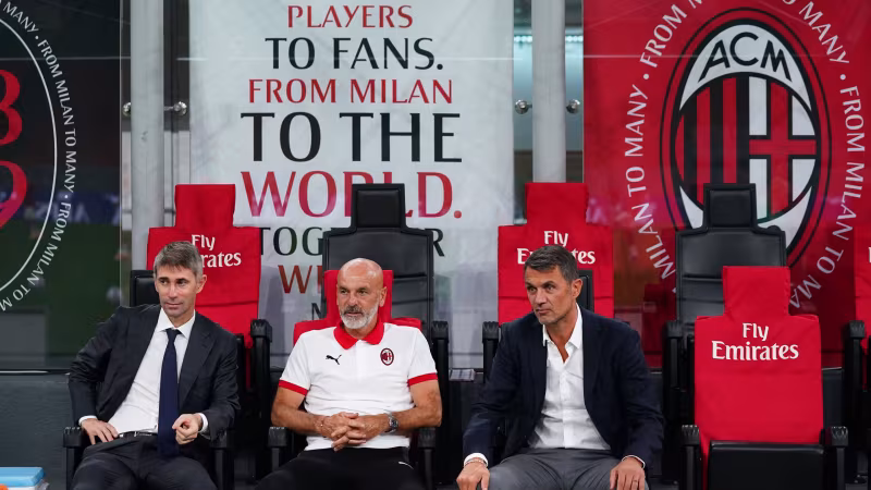 Maldini, Massara und Pioli