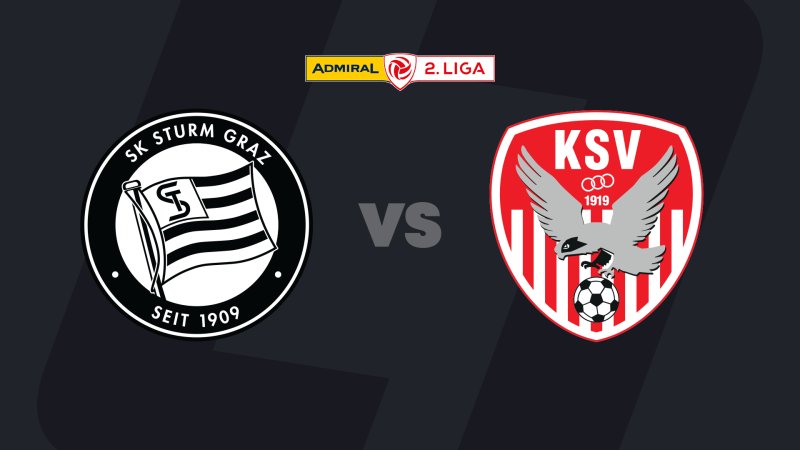 2. Liga heute im LIVE-Stream: Sturm II - Kapfenberger SV