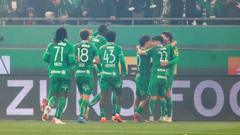 Tabellenführung ausgebaut! Rapid siegt auch gegen Hartberg
