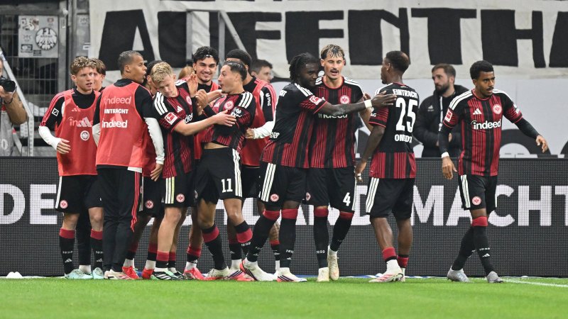 Hütter-Elf schlägt zurück! Frankfurt gelingt Wiedergutmachung