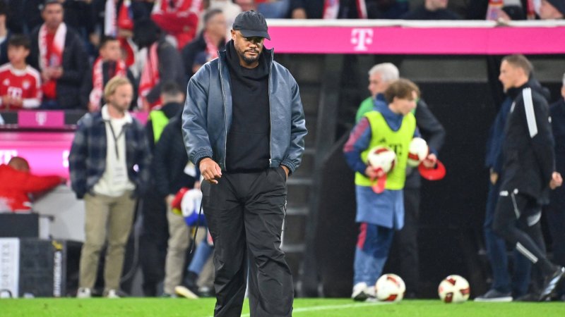 Bayern-Trainer Kompany verletzt