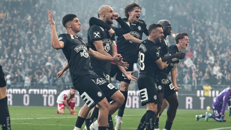Spektakel im Derby! Sturm überrollt den GAK nach Schockmoment