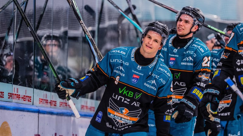 ICE heute: Konferenz mit Graz99ers - Black Wings Linz