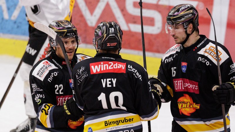ICE heute: Konferenz mit Vienna Capitals - Graz99ers