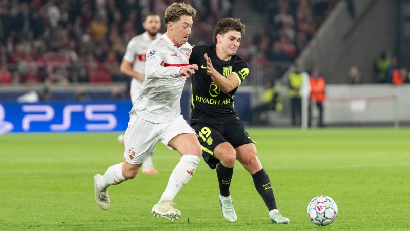 Atletico erkämpft sich in Unterzahl Punkt gegen Stuttgart