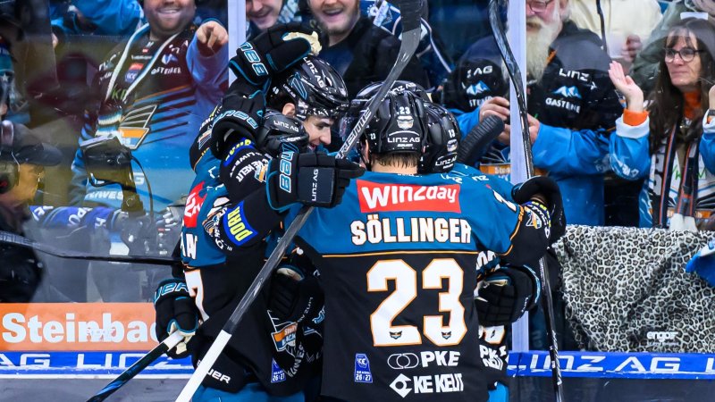 Black Wings Linz stoppen Aufwärtstrend der Vienna Capitals