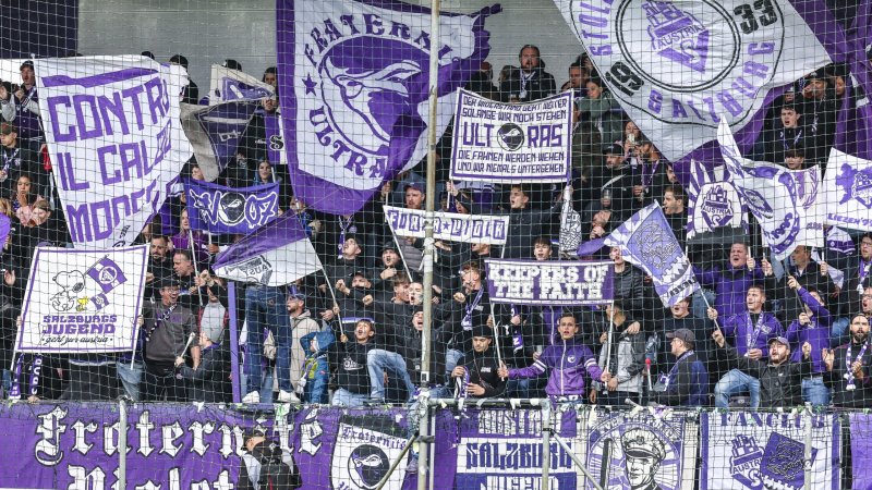 Austria Salzburg: Ultras-Boykott wegen Blau-Weiß-Fans