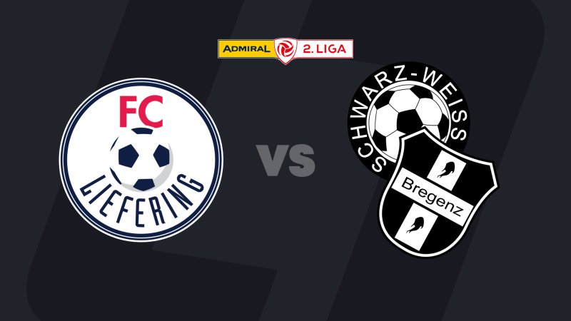 2. Liga heute im LIVE-Stream: FC Liefering - SW Bregenz