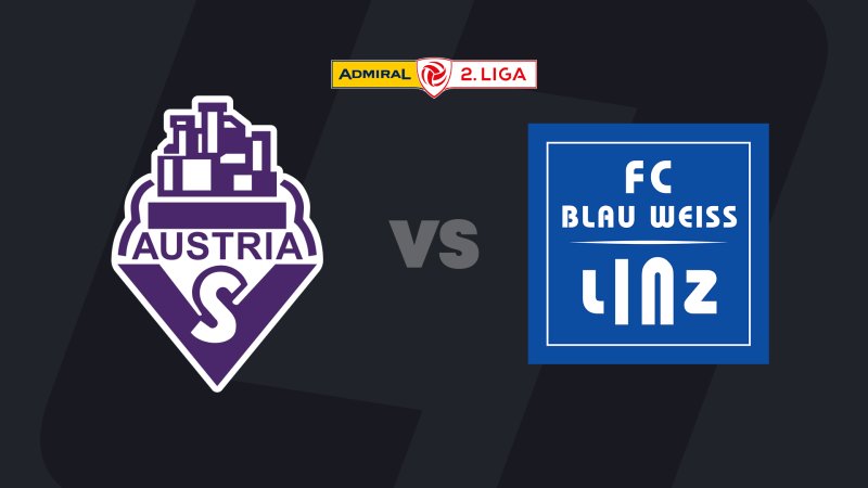 2. Liga heute im LIVE-Stream: Austria Salzburg - Blau-Weiß Linz