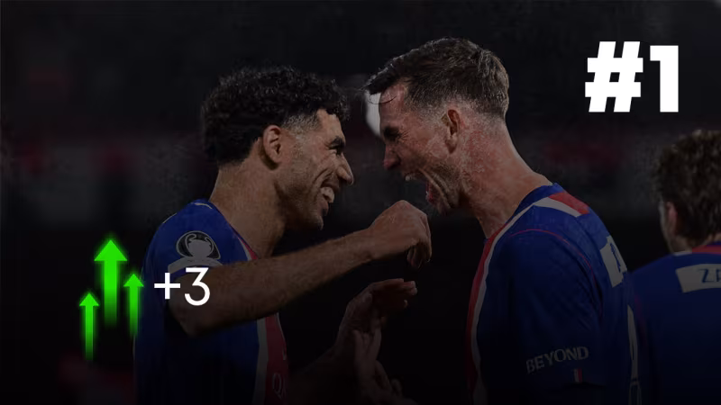 Platz 1: Paris Saint-Germain (+3)