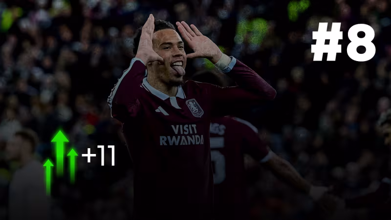 Platz 8: Aston Villa (+11)