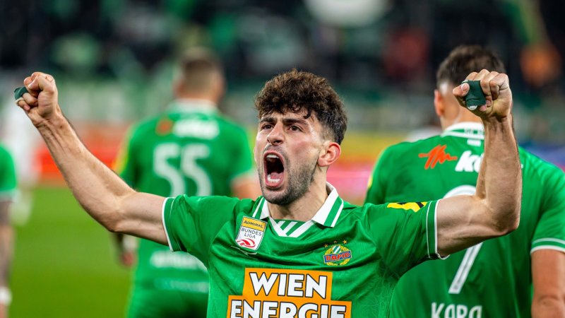 Nicht zu stoppen! Rapid schlägt Lustenau deutlich
