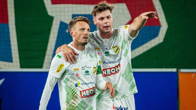 Für Lustenau wurde Rapids "Lawine" zu einem "Charaktertest"