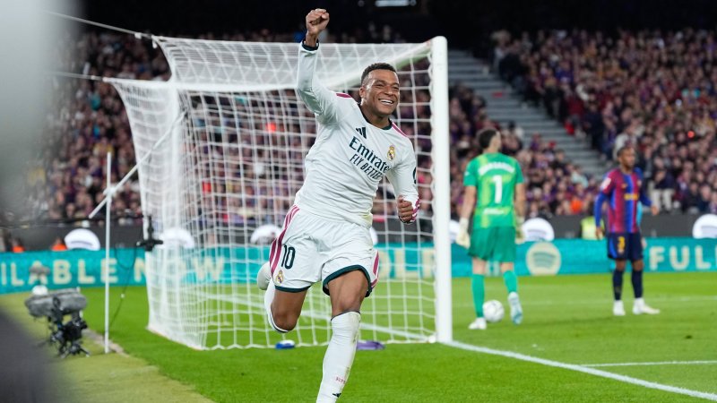 Mbappe-Doppelpack: Real Madrid besiegt Barca im El Clasico