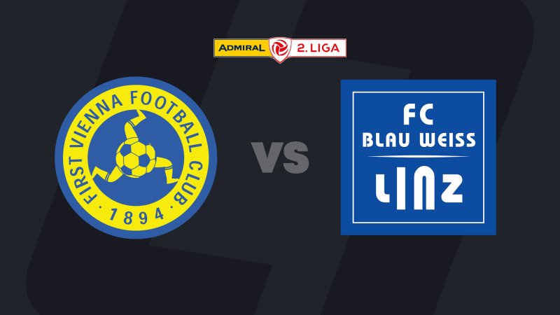 2. Liga heute im LIVE-Stream: First Vienna FC - Blau Weiß Linz