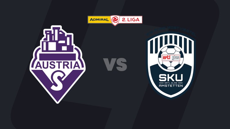 2. Liga heute im LIVE-Stream: Austria Salzburg - SKU Amstetten