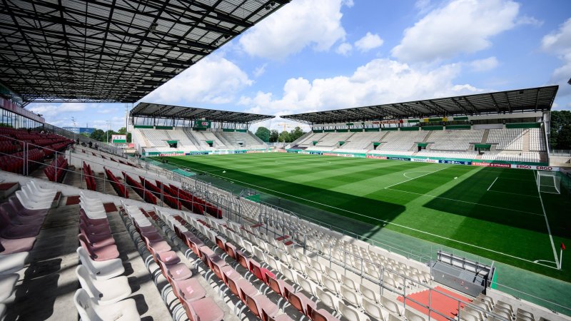 Vor Pokalspiel: Gäste-Eingang für Leipzig-Fans zubetoniert