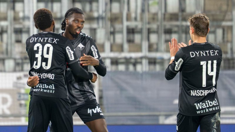 Altach fertigt desolaten GAK ab und steht im Cup-Viertelfinale