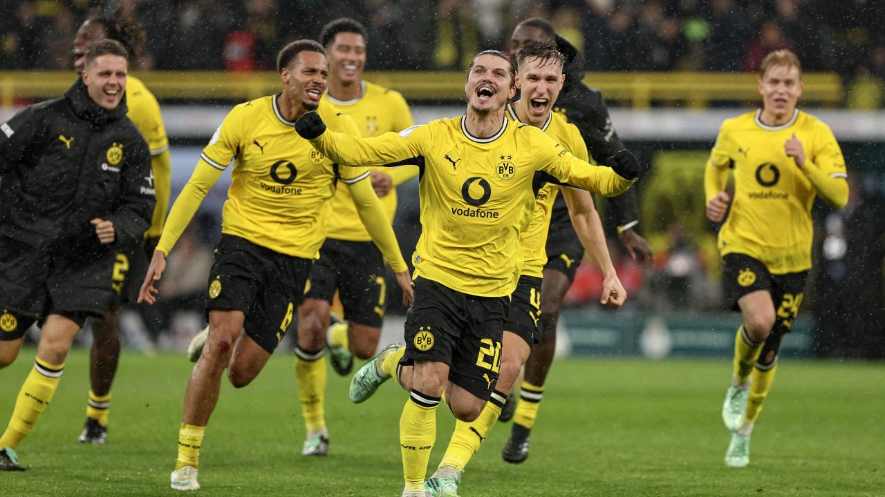Last-Minute-Drama: Sabitzer schießt BVB in nächste Runde