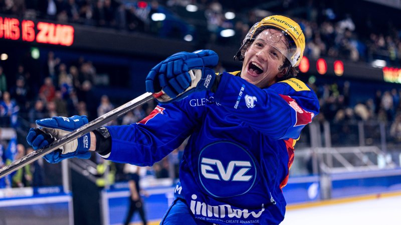 Nächster Doppelpack! Rohrer bleibt beim EV Zug in Topform