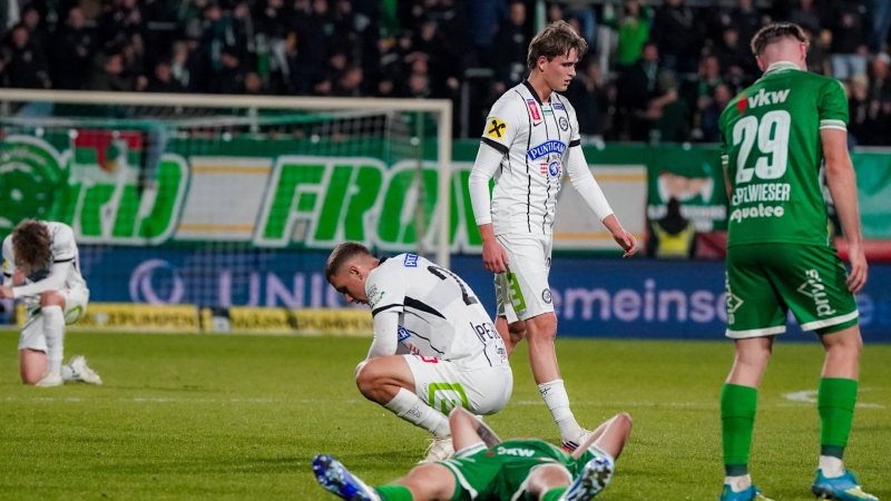 Sturm kugelt früh aus dem Cup: "Es ist ein herber Schlag für uns"
