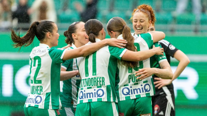 Rapid-Frauen fahren knappen Sieg über Südburgenland/Hartberg ein